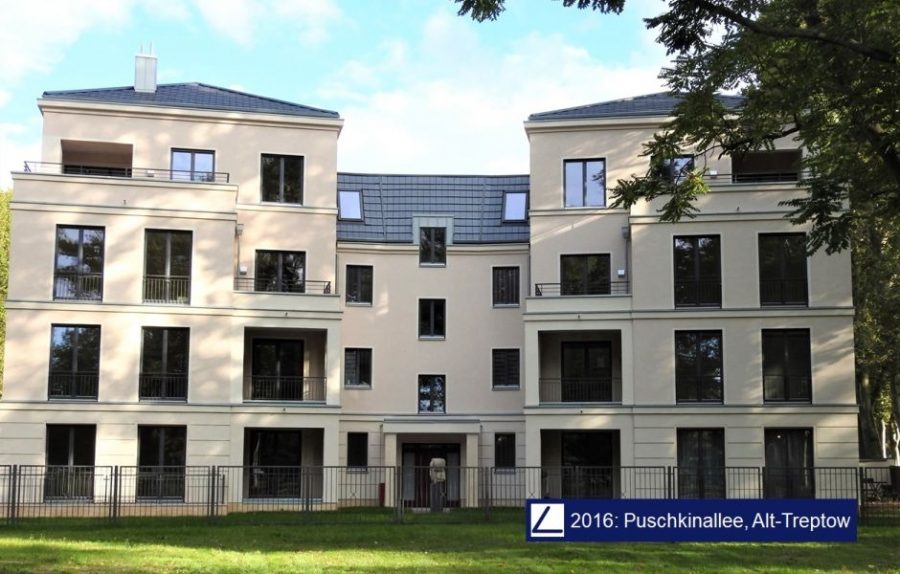 Exklusiver Neubau mit nur 14 Wohnungen im grünen Treptow, 2016 Berlin Alt-Treptow, Etagenwohnung