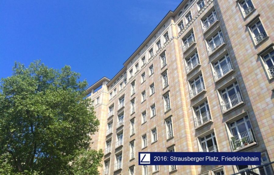 Wohnen in den denkmalgeschützten Zuckerbäckerbauten, 2016 Berlin Friedrichshain, Etagenwohnung