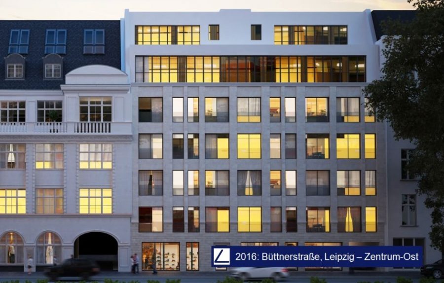Penthouse in einem Neubau mitten in Leipzig, 2016 Leipzig Zentrum-Ost, Penthousewohnung