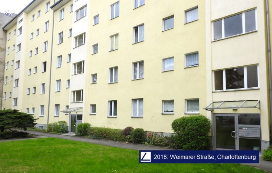 vermietete 2-Zimmer-Wohnung nahe der Deutschen Oper, 2018 Berlin Charlottenburg, Etagenwohnung
