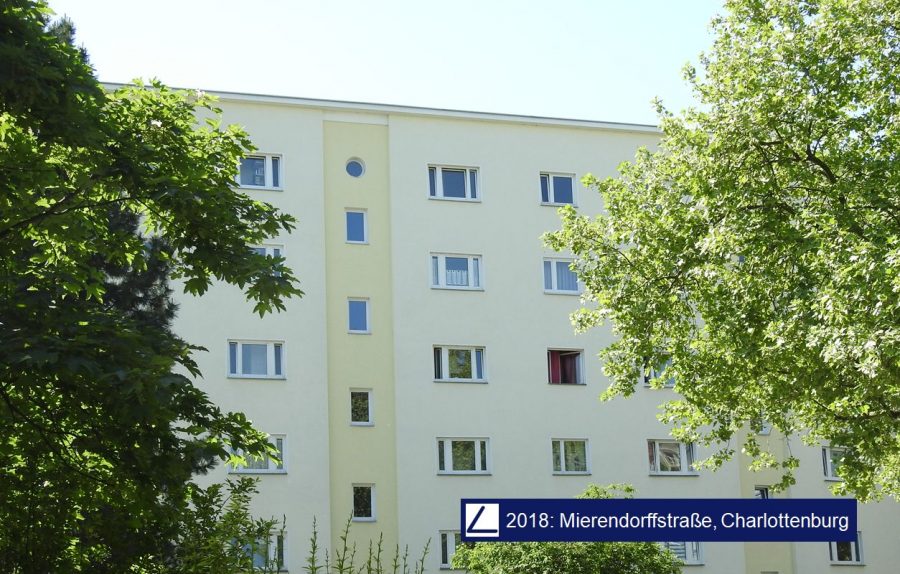 2 Zimmer in zentraler Lage von Charlottenburg, unweit des Schlossparks, 2018 Berlin Charlottenburg, Etagenwohnung
