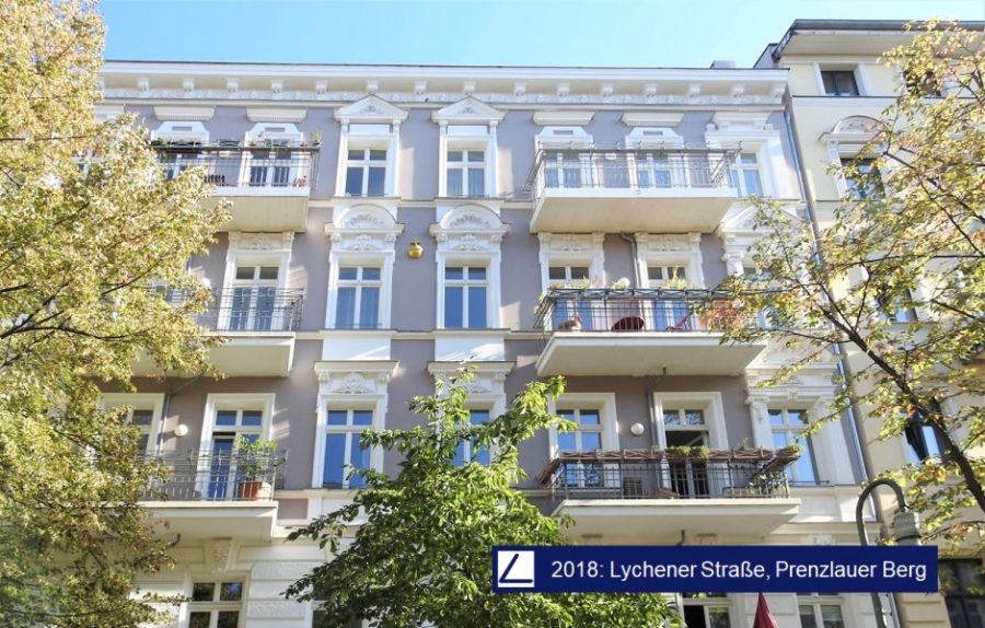 sanierte Altbauwohnung mit zwei Balkonen nahe Helmholtzplatz, 2018 Berlin Prenzlauer Berg, Etagenwohnung