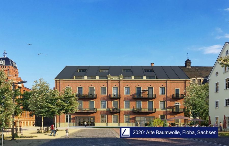 Sanierung von Sachsens größter und ältester Baumwollspinnerei zu hochwertigen Loftwohnungen, 2020 Flöha bei Chemnitz, Etagenwohnung