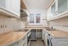 Alt-Mariendorf: Frisch renoviertes 1‑Zimmer‑Apartment mit SW‑Balkon und Blick ins Grüne - Einbauküche